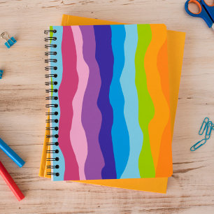 Carnet Vagues colorées