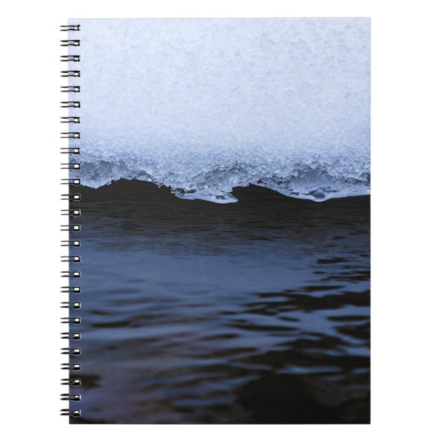 CARNET VAGUES D'EAU SUR LA RIVE (Devant)