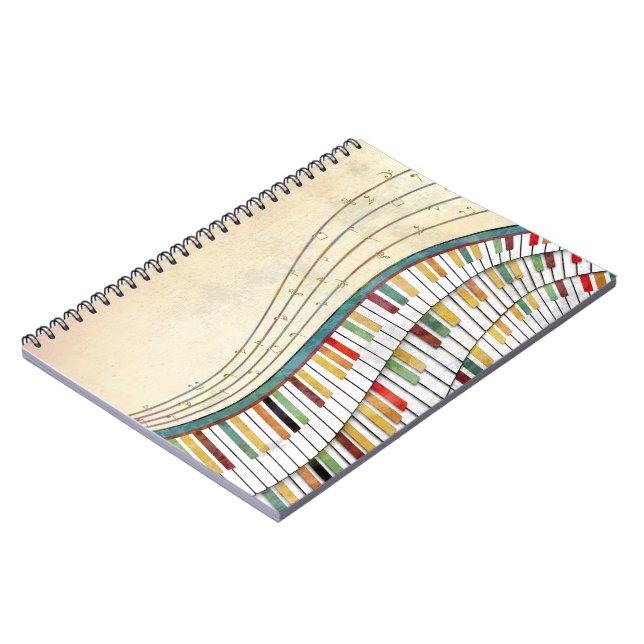 Carnet Vagues mélodiques (Côté gauche)