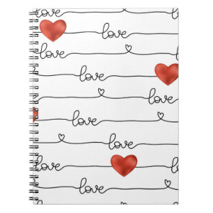 Carnet Valentine Hearts : Conception 3D
