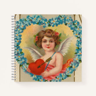 Carnet Valentine vintage, Stecher Litho Company, vers 191