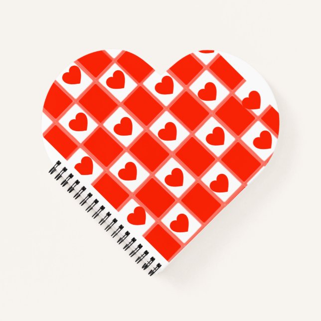 Carnet Valentine's day design Spiral Photo Notebook (Devant)