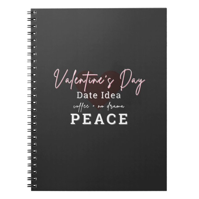Carnet  Valentine's Day Notebook (Devant)