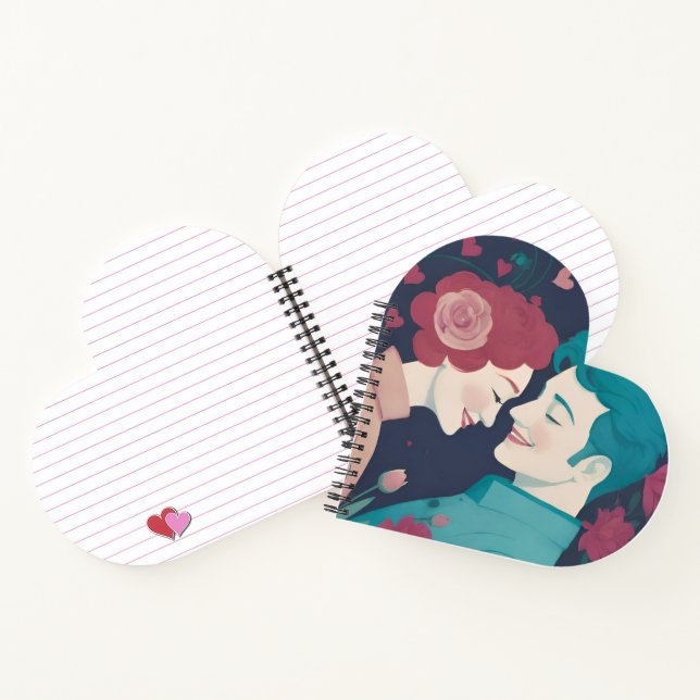 Carnet Valentines spiral notebook (Intérieur)