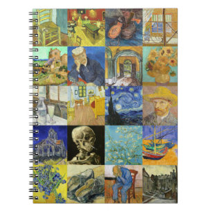 Carnet Van Gogh Colllage