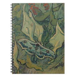 Carnet Van Gogh Grand Paon de Nuit Art de la Nature Vinta
