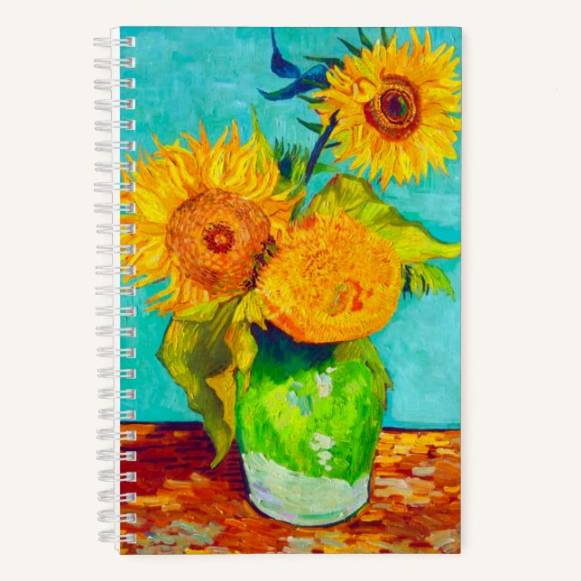 Carnet Van Gogh Sunflowers (Recto)