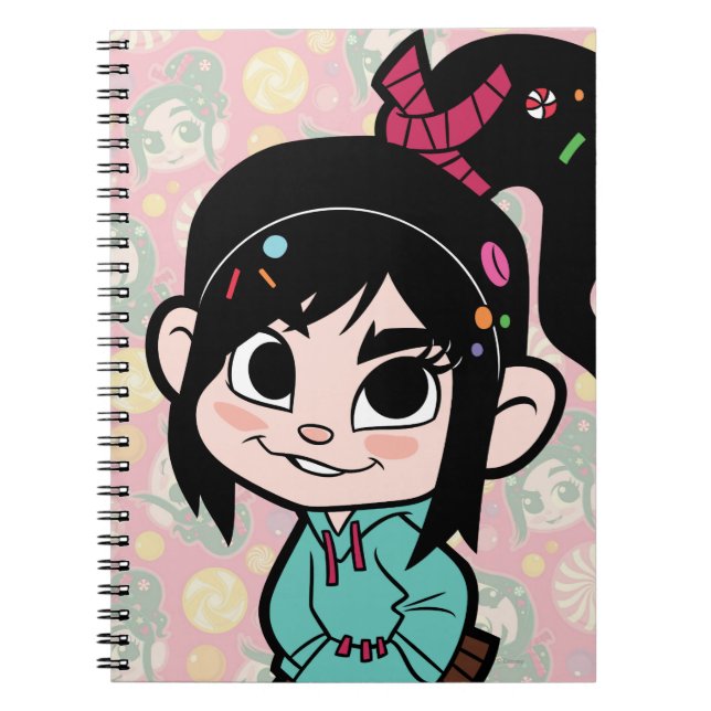 Carnet Vanellope Von Schweetz 2 (Devant)