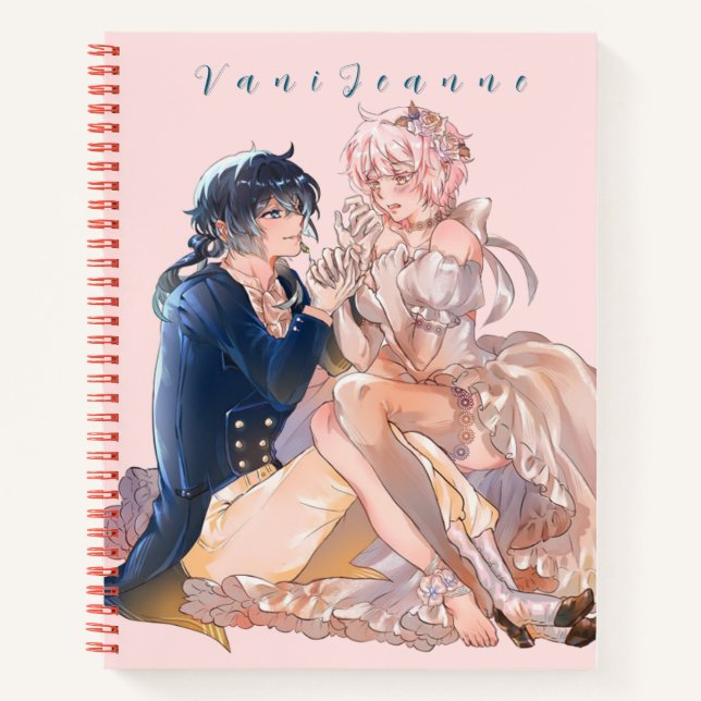 Carnet vanijeanne Spiral Notebook (Devant)