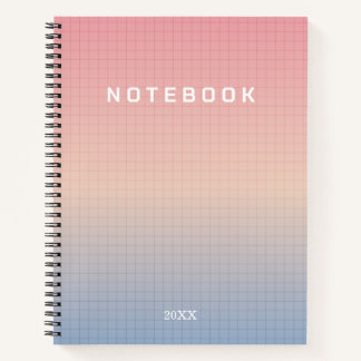 Carnet Vaporwave personnalisé