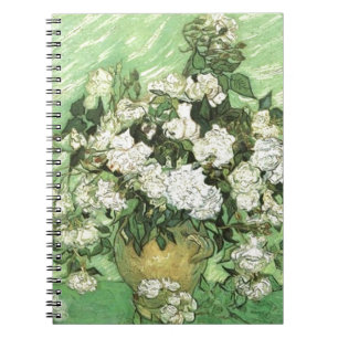 Carnet Vase avec des roses - Van Gogh
