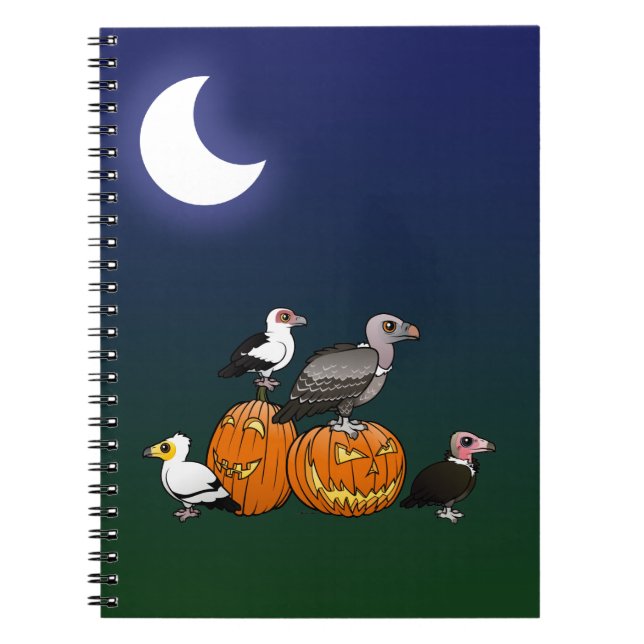 Carnet Vautours de Halloween (Devant)