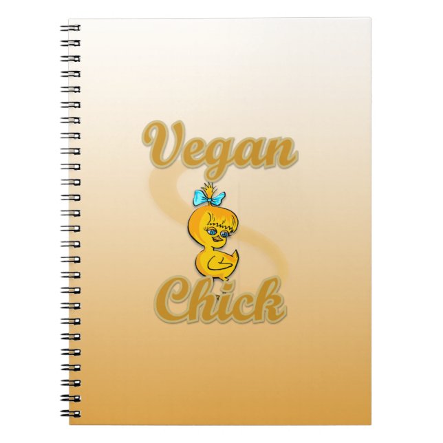 Carnet Vegan Chick (Devant)