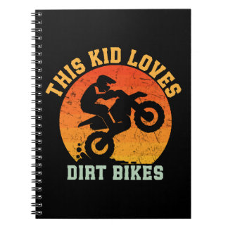 Carnet Vélo de terre drôle pour enfants