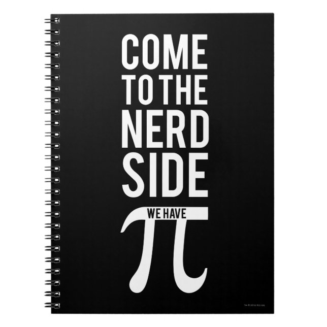 Carnet Venez au côté nerd (Devant)