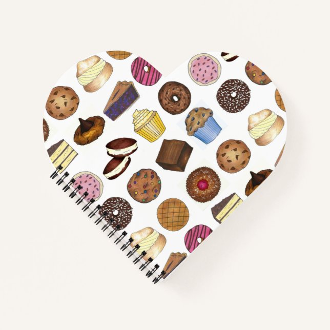 Carnet Vente de gâteau de gâteau Brownie pâtisserie de gâ (Devant)