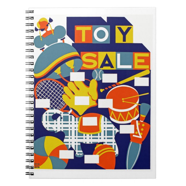 Carnet Vente de jouets (Devant)