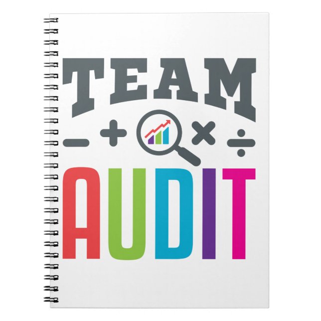 Carnet Vérificateur d'équipe Comptable du groupe de vérif (Devant)