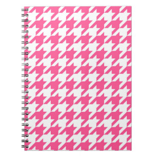 Carnet Vérification de la position de base rose et blanc