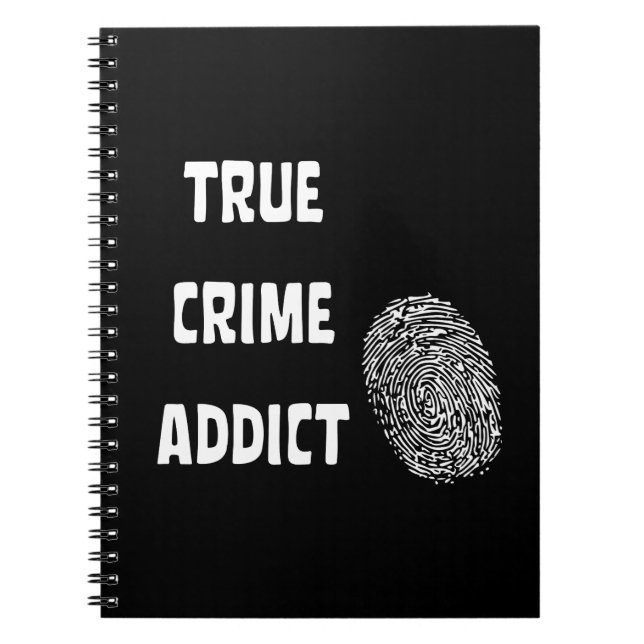 Carnet Véritable adepte du crime (Devant)