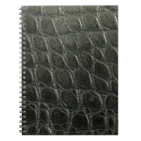 Véritable alligator noir texture cuir, gros plan
