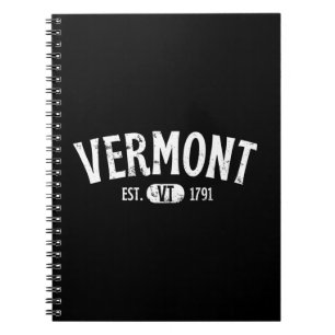 Carnet Vermont Retro Vintage VT