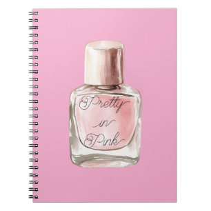 Carnet Vernis à Ongles Rose Élégant