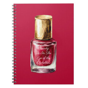 Carnet Vernis à Ongles Rouge Beauté est citation