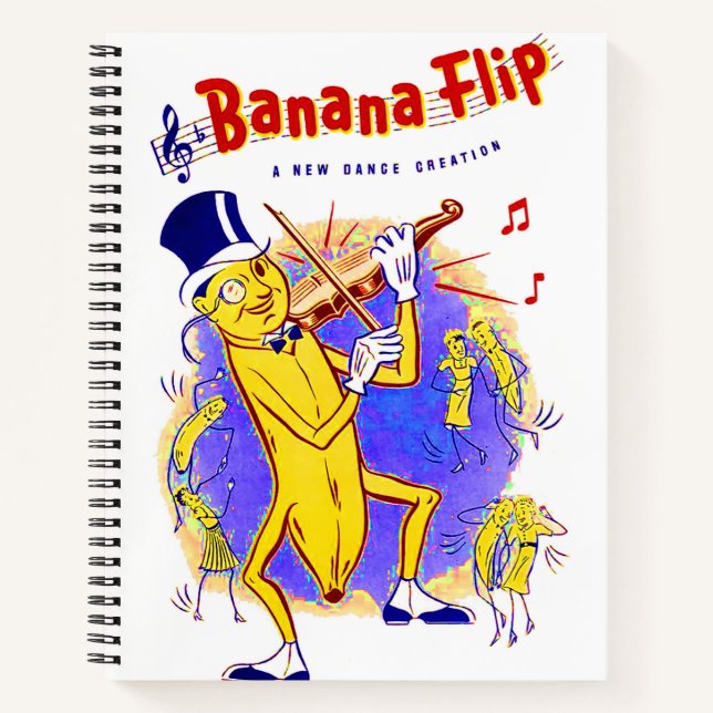 Carnet vers 1950 Banana Feuillet de musique couverture (Devant)
