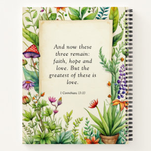 Carnet Verset de la Bible 1 Corinthiens 13:13