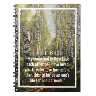 Carnet Versets bibliques personnalisés et citations de mo
