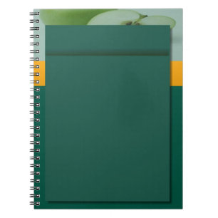 Carnet vert Apple