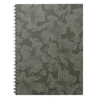 Carnet Vert Floral sans couture motif fond abstrait,