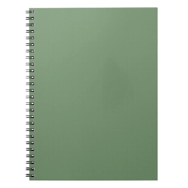 Carnet vert Pastel Sage (Devant)