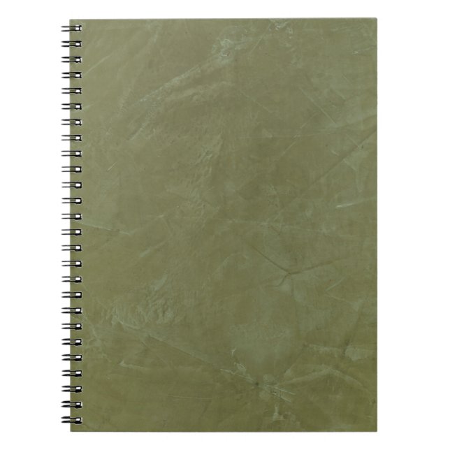 Carnet Vert solide (Devant)