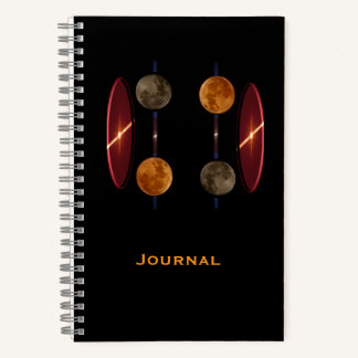 Carnet Vertical Moon Phases – Celestial Calm
