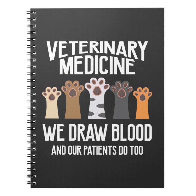 Carnet Vet Tech Vet de médecine vétérinaire Rescue animal (Devant)