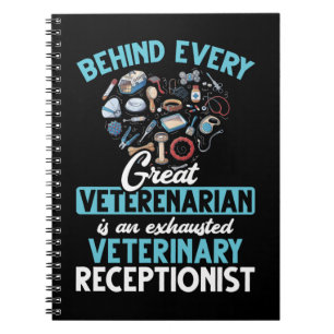 Carnet Vétérinaire Réceptionniste Animal vétérinaire amou