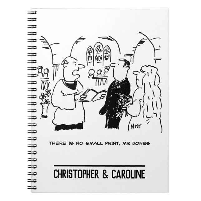 Carnet Vicar dit qu'il n'y a pas de petit dessin (Devant)