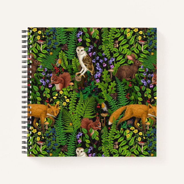Carnet Vie forestière (Devant)