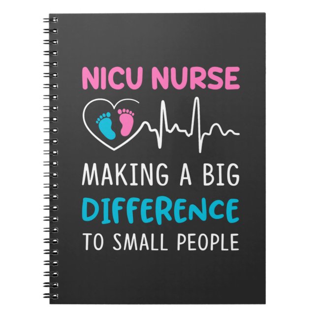 Carnet Vie infirmière | Nicu Nurse (Devant)