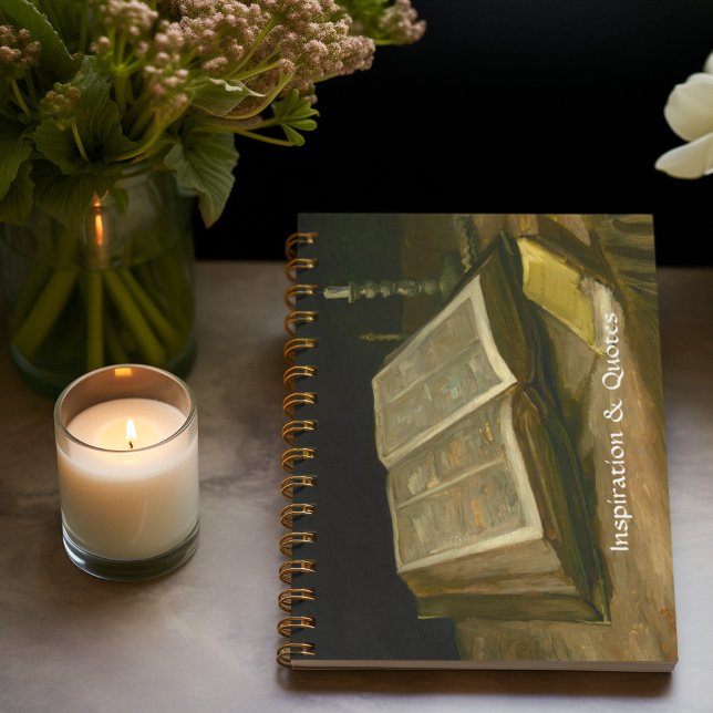 Carnet Vie morte avec la Bible par Vincent Van Gogh (Créateur téléchargé)