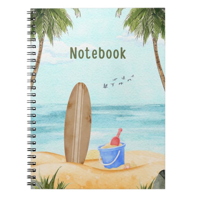 Carnet Vie sur la plage (Devant)