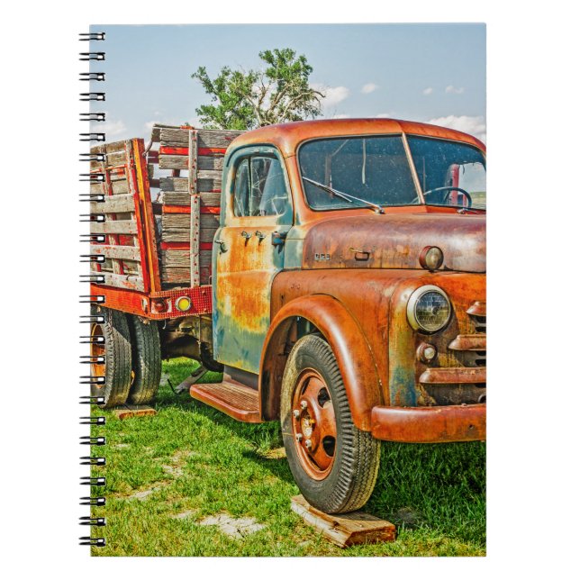 Carnet Vieux Dually - Camion - Rusty (Devant)