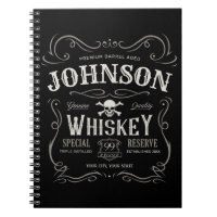 Vieux Étiquette Whiskey Personnalisé Vintage Liquo