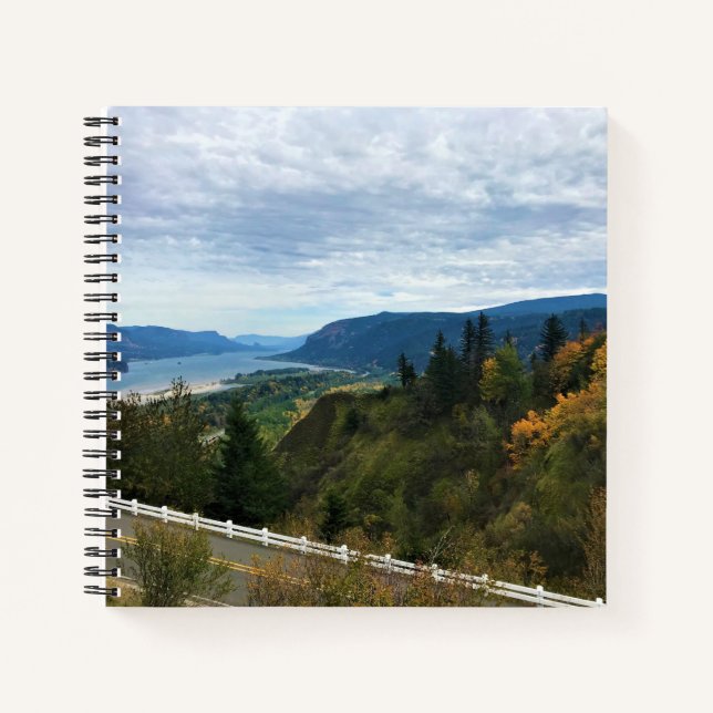Carnet View of Columbia River, Gorge de Columbia, OR (Devant)