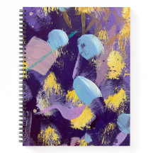 Vif, Violet et Jaune, Art Abstrait