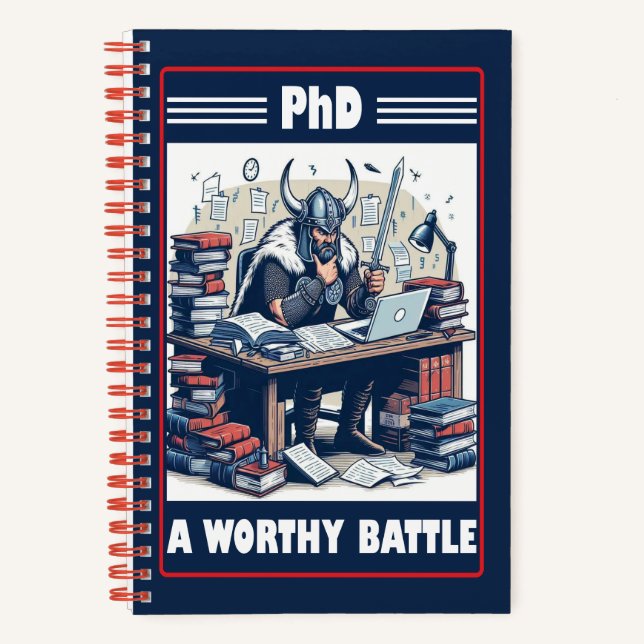 Carnet Viking Student PhD Une bataille digne (Recto)