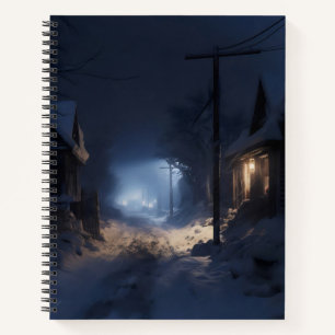 Carnet Village d'hiver mystérieux