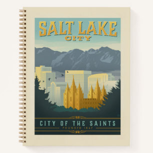 Carnet Ville des Saints   Salt Lake City, Utah